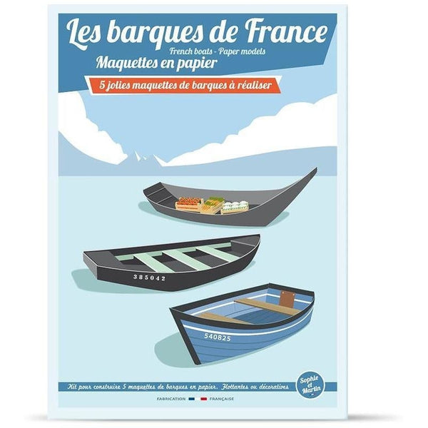 Maquette - Les barques de France