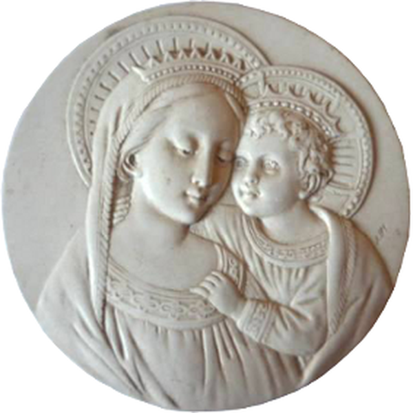 Médaille Vierge couronnée - Villa d'Elba