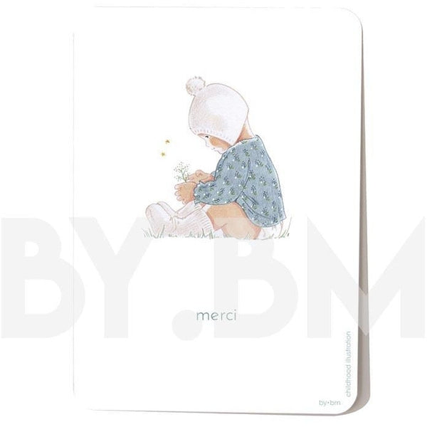 Carte postale - Merci - By BM