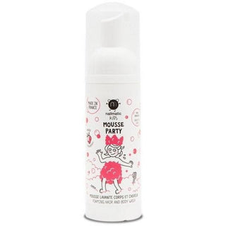 Mousse de douche fraise