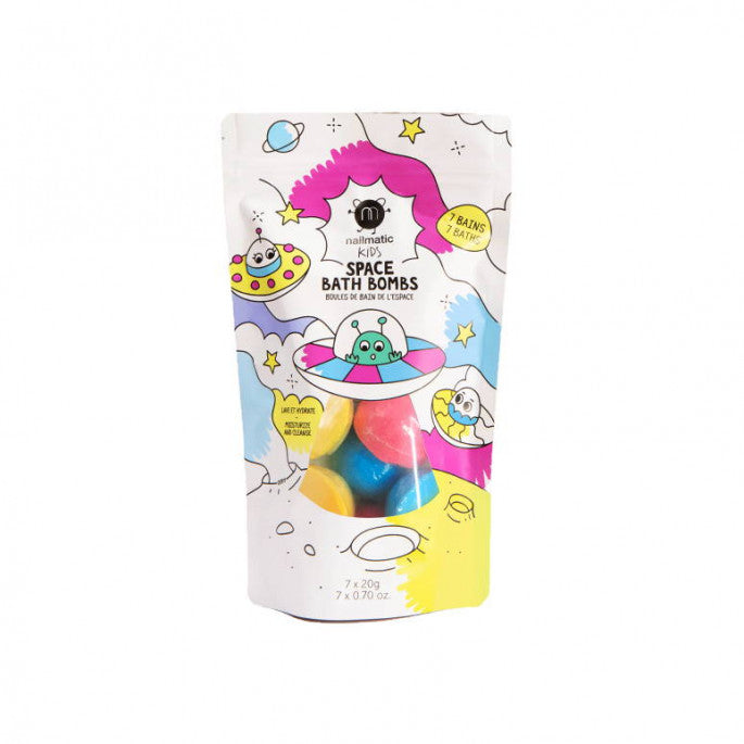 7 boules de bain de l'espace - Nailmatic