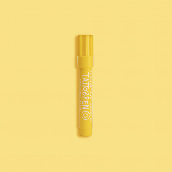 Feutre de tatouage temporaire - Jaune - Nailmatic