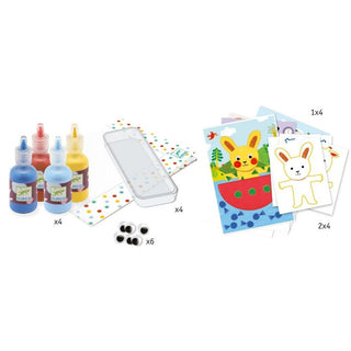 Peinture à l'éponge