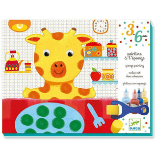 Peinture à l'éponge