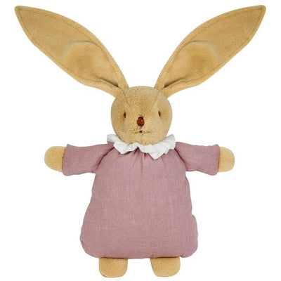 Peluche - Lapin Lin vieux rose 20 cm - Trousselier