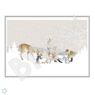 Affiche A3 - Petit coup de patte - By BM