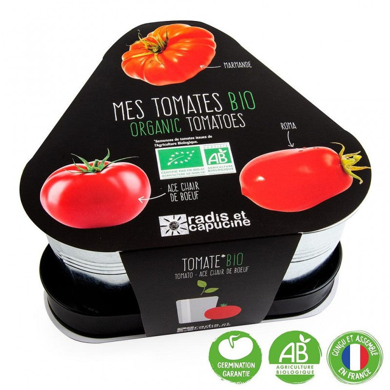 Trio de tomates - Radis et Capucine