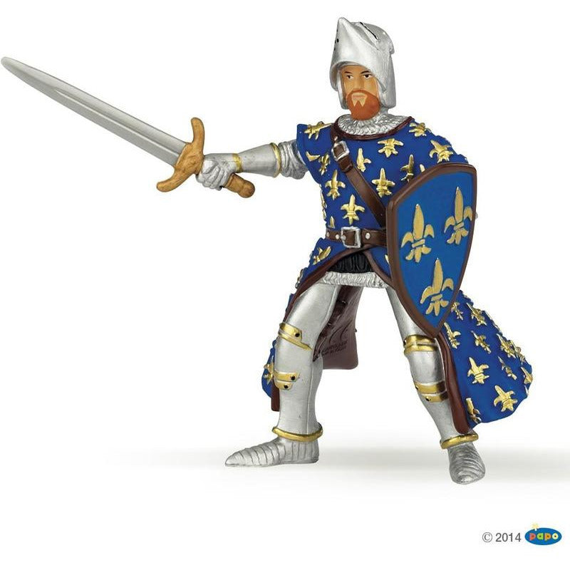 Figurine prince Phillipe bleu - Papo