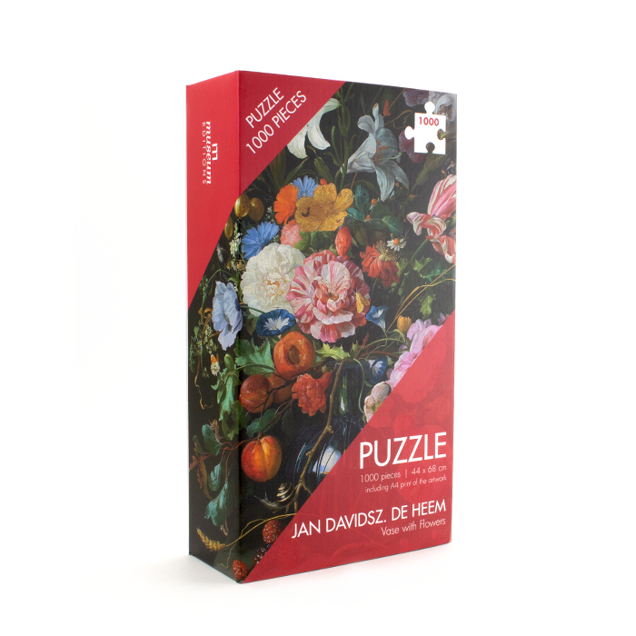 Puzzle Vase avec fleurs de De Heem - 1000 pièces