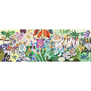 Puzzle 1000 pièces - Rainbow tigers - Djeco