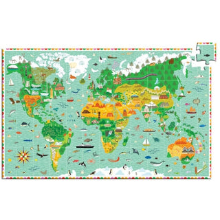 Puzzle tour du monde
