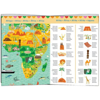 Puzzle tour du monde