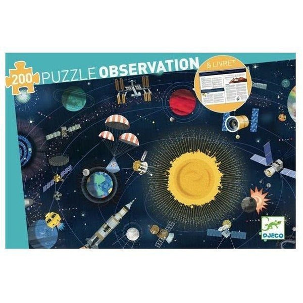 Puzzle - L'espace - 200 pièces - Djeco