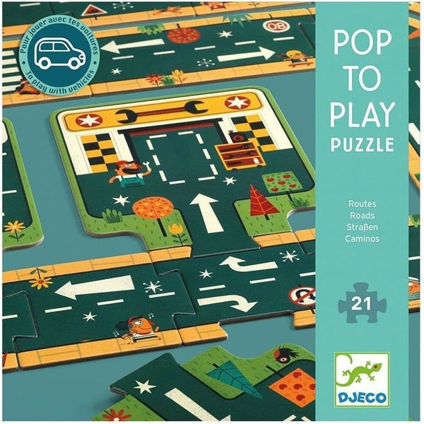 Puzzle Routes Djeco