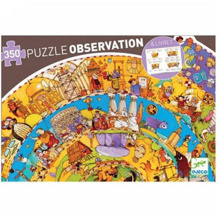 Puzzle spirale 350 pièces - Histoire + livret - Djeco