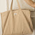 Sac week-end Vichy Camel - GABRIELLE