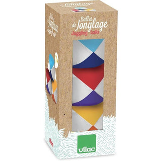 Set de 3 balles de jonglage - Vilac