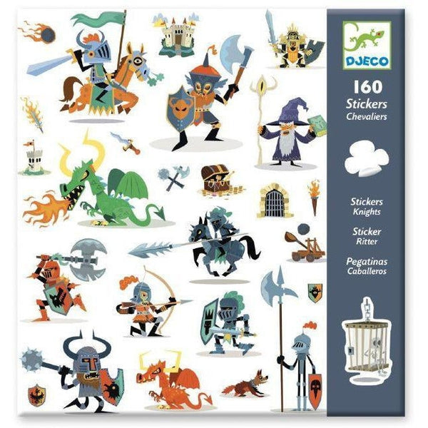 Stickers chevaliers - Djeco