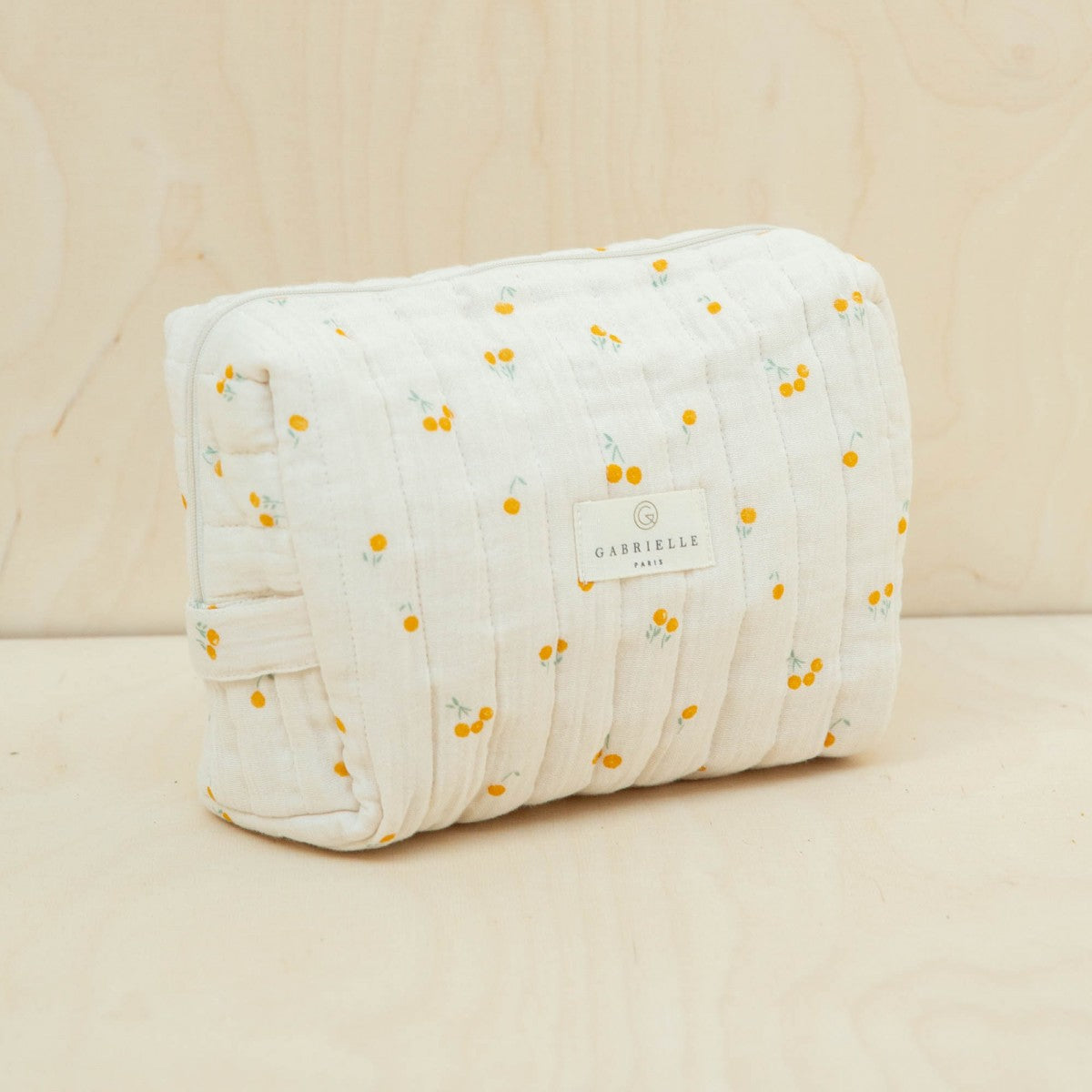 Trousse de toilette Blossom Safran - GABRIELLE