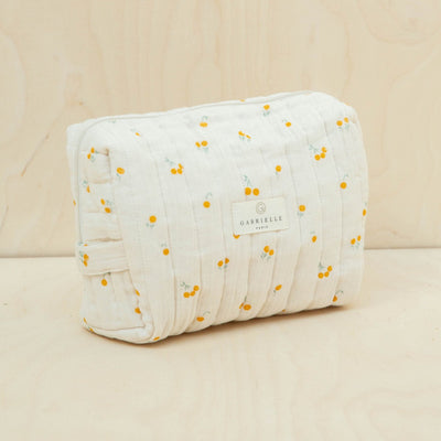 Trousse de toilette Blossom Safran - GABRIELLE